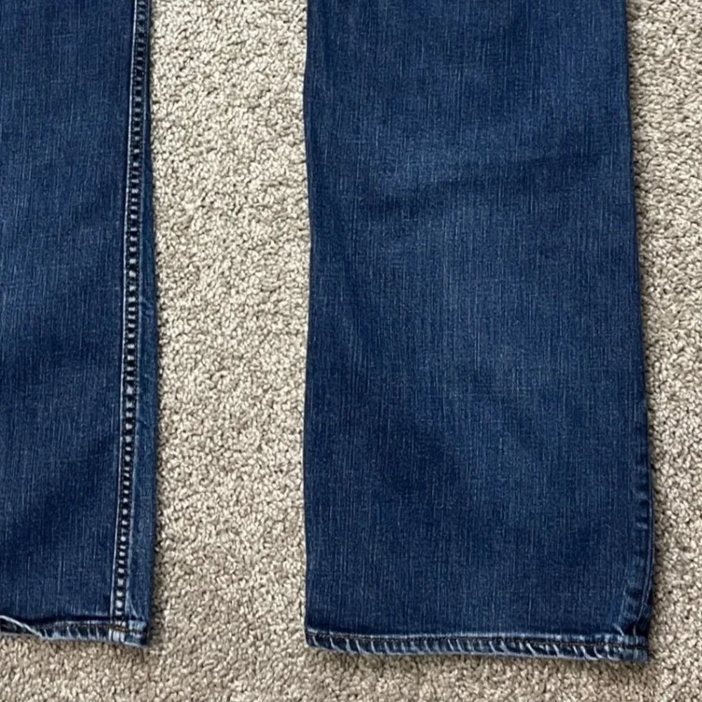 Banana Republic Jeans Mens 38x36 Medium Wash Straight Leg Stretch 5 Pocket Denim